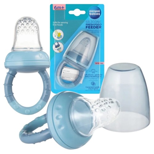 CANPOL BABIES СИЛІКОННА СІТКОВА ВИРОБНИЦТВО ДЛЯ ПОДАЧІ ЇЖІ ДЛЯ ГОДУВАННЯ 6М+