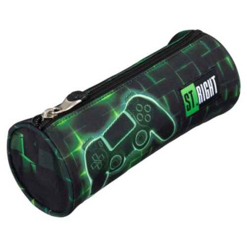 St. Right Портфель Шкільний Труба Одна Кімната Пенал Для Шкільних Приладдь Неонова Пад
