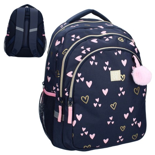 Vadobag Рюкзак Шкільний Двокамерний У Сердечка Milky Kiss Kiss Heart Of Gold