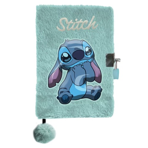 Плюшевий щоденник Paso з замком м'ятного Stitch