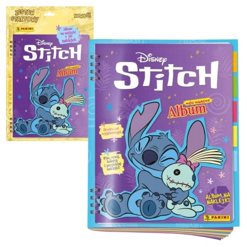 Panini Стартовий набір Stitch Колекційний альбом для наклейок + 10 наклейок