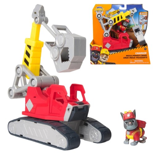 Псів Патруль Ребл І Його Команда - Вантажівка З Краном Мегаджурава Чарджера