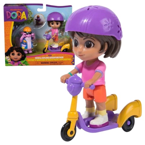 Spin Master Дора Вивчає Світ - Набір Фігурки Дори та Тіко + Аксесуари