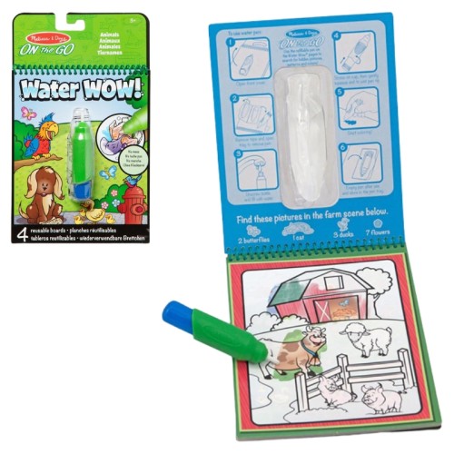Мелісса та Даг Колорування Водне Water WOW! Тварини