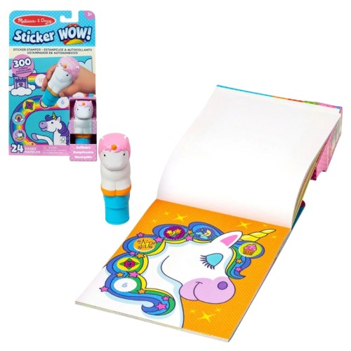 Мелісса і Дауг Стікер Вау! Єдиноріг Книжка з Наклейками і Штампиком