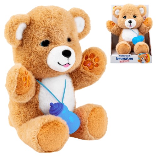Dumel Discovery Інтерактивна Іграшка-Пригортка Ведмідь Коричневий З Датчиком Дотику