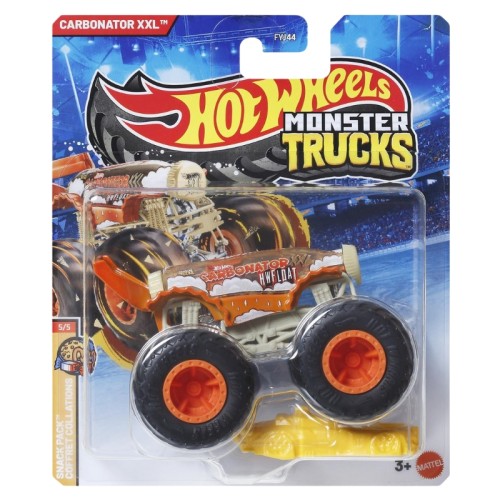 Hot Wheels Monster Trucks Транспортний засіб Автомобіль + Руїна 1:64 Carbonator XXL