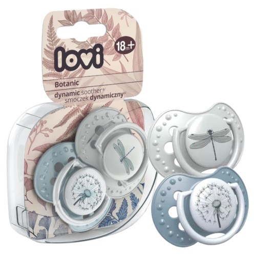 LOVI ДИНАМІЧНИЙ ОРТОДОНТНИЧНИЙ ПАЦІК 2шт. 18м+
