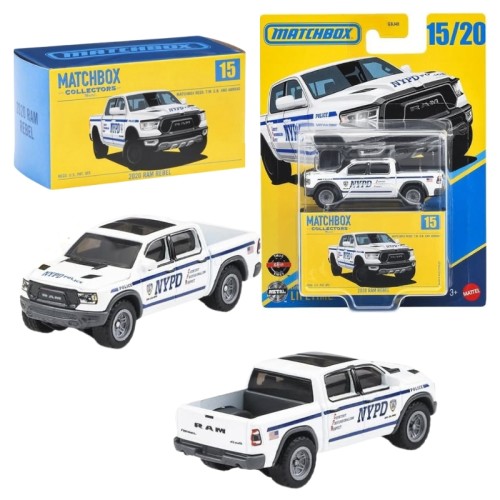 Matchbox Колекційна Авто Машинка Преміум Транспортний Засіб 2020 Ram Rebel 15/20 3+