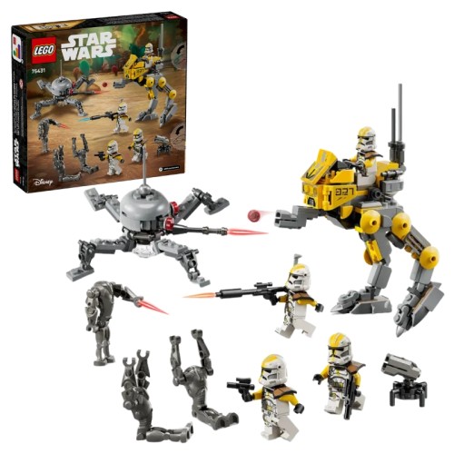 Lego Star Wars Бойовий набір — Клон-солдати з 327-го Галактичного корпусу Набір 75431 Зоряні війни 258 шт. 7+