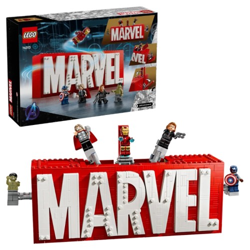 Lego Marvel Logo MARVEL З Міфігурками Набір 76313 Супер Герої 931 Ел. 12+
