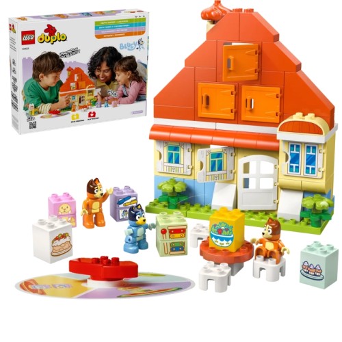 Lego Duplo Сімейний будинок Blue з грою на пам'ять Набір 10459 83 ел. 3+