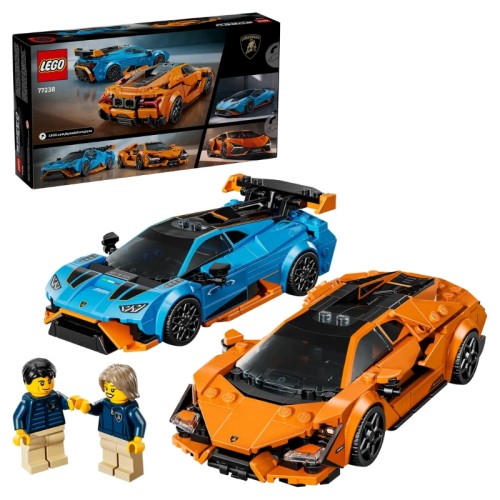 Lego Speed Champions Lamborghini Revuelto I Huracán STO Набір 77238 607 Ел. 10+