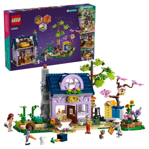 Lego Friends Будинок Пасічника І Квітковий Сад Комплект 42669 1161 Ел. 12+