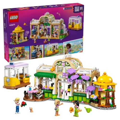 Lego Friends Зелена Кав'ярня і Квіткарня Набір 42671 1138 Ел. 9+
