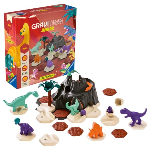 Ravensburger Gravitrax Додатковий набір для кулькової траси Динозаври