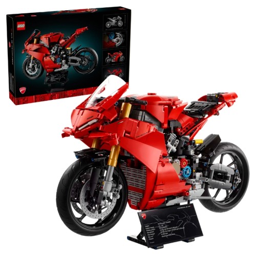 Lego Technic Мотоцикл Ducati Panigale V4 S Набір 42202 1603 Ел. 18+