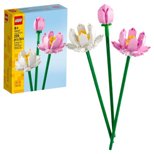 Lego Botanicals Квіти Лотосу Набір 40647 220 Ел. 8+