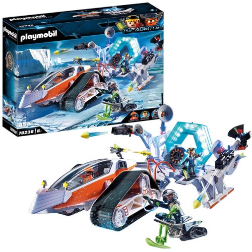 OUTLET! Playmobil Top Agents Гусеничний транспортний засіб Набір кубиків Spy Team