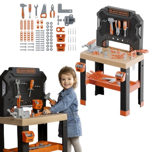 Smoby Black & Decker Майстерня Bricolo One Інструменти Аксесуари