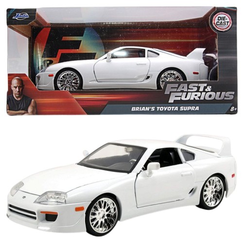 Jada Fast & Furious Toyota Supra 1995 Автомобіль Швидкі й Якісні Модель 1:24
