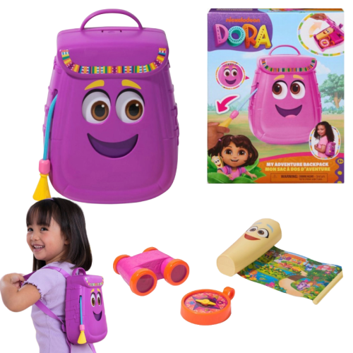 Дора І Друзі Дослідницький Рюкзак Для Дітей Рухомі Очі Усмішка 3+