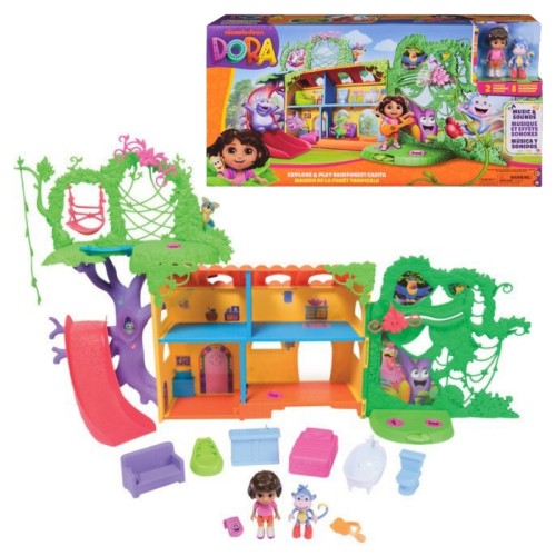 Дора І Друзі Набір Будиночок З Ефектами Звуку Фігурка Аксесуари