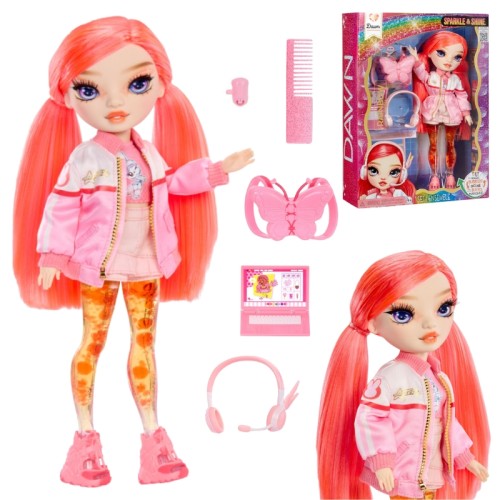 Rainbow High Sparkle & Shine Лялька Dawn з Магічними Бульбашками в Ногах