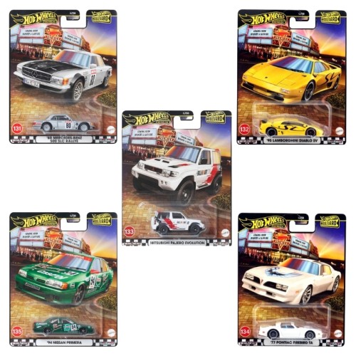 Hot Wheels Premium Boulevard Набір 5 Штук Автомобілів Колекційних GJT68 HRT63 JBL13 JBL26 JBL28 JBL31