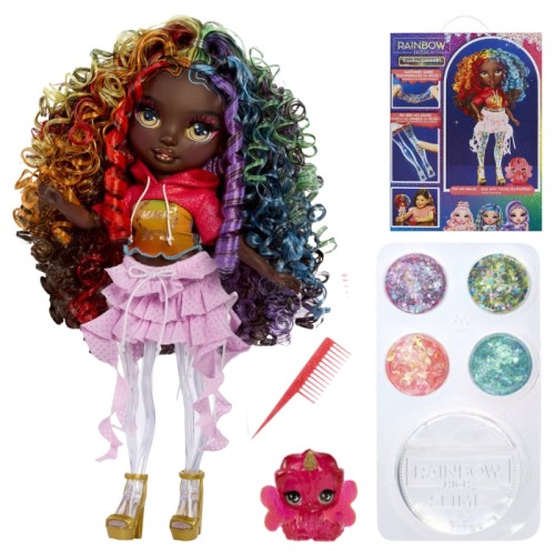 Rainbow High Rainbow Shimmers With Slime Iris Лялька з Слаймом і Блискітками