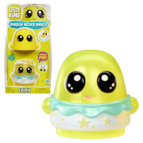 DohKins Одноразовий Пакет Персонажів Пластилін з Фігуркою Феї