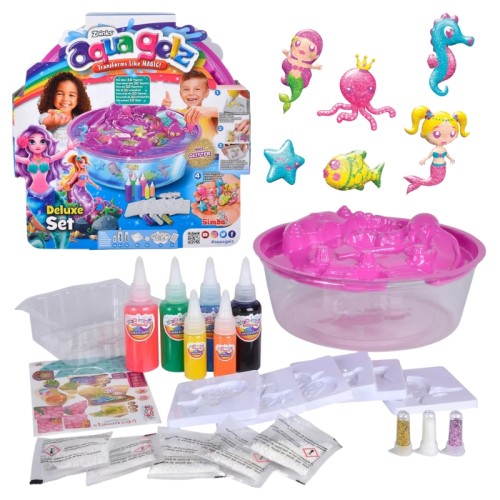 Aqua Gelz Glitter Брокатний Творчий Набір Магічні Русалки