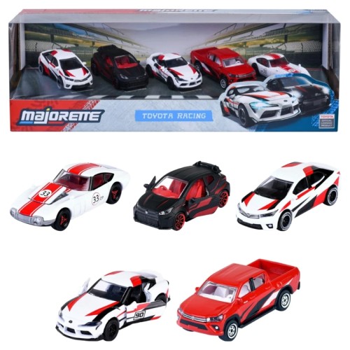 Majorette Japan Racer toyota Racing Набір 5 Транспортних Засобів Автомобілів