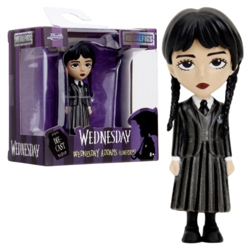 Фігурка Jada Toys Wednesday Металева Wednesday У Шкільній Формі 6,5 См.