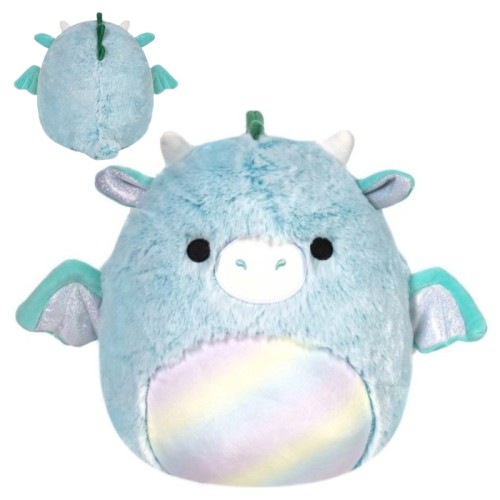 Squishmallows Fuzzamallows Плюшка Маскотка Прісна Пінопластова Вовняна Дракон Лоралай 30см 3+