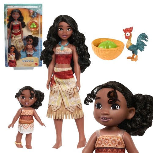 Disney Ваяна 2 Моана Комплект лялечок Ваяна і Сімеа + аксесуари 3+