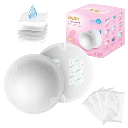 Neno Naturale Анатомічні Лактаційні Вкладиші 60 Штук