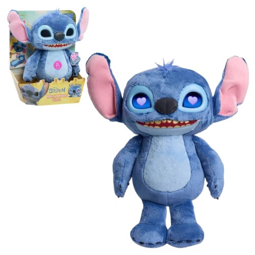 Disney Stitch Плюшева Іграшка Emotiv Eye Кукла Плюшка