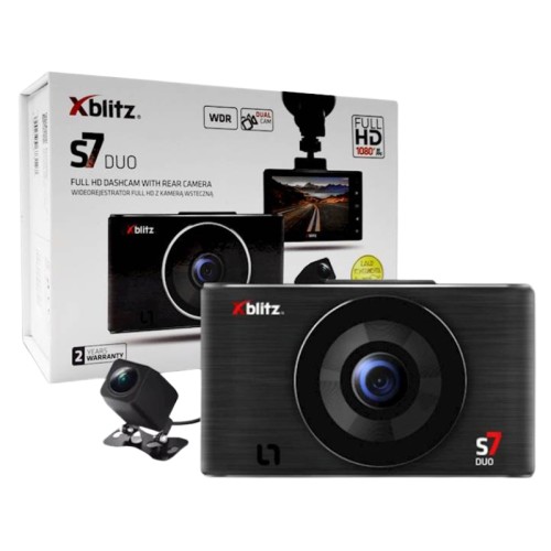 Xblitz S7 Duo Камера Відеореєстратор Full HD З Задньою Камерою
