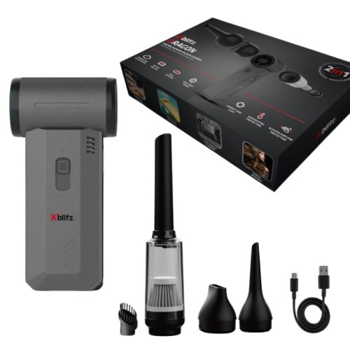 Xblitz Dragon Електричний Вентилятор/Пилосос Для Автомобіля 2в1