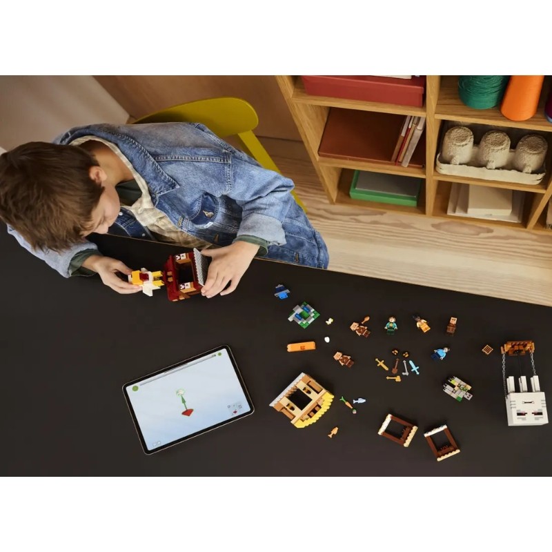 lego-klocki-Atak-balonowego-Ghasta-na-wioskę-minecraft (10).jpg