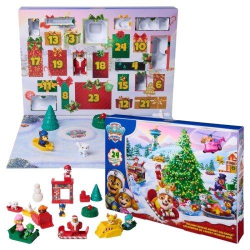 Пес-Патроль Календар Адвенту 24 Сюрпризи Транспортні Засоби Фігурки Собак 3+