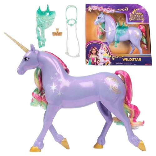 Академія Єдинорогів Комплект Єдиноріг Wildstar Фігурка + Аксесуари Unicorn Academy