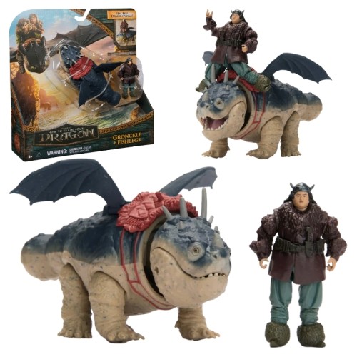Як натренувати дракона Вікінг Сіллдзік і дракон С тухоменских фігурок