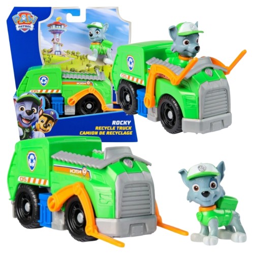 Spin Master Пес Патруль Основний Транспорт + Фігурка Рокі 3+