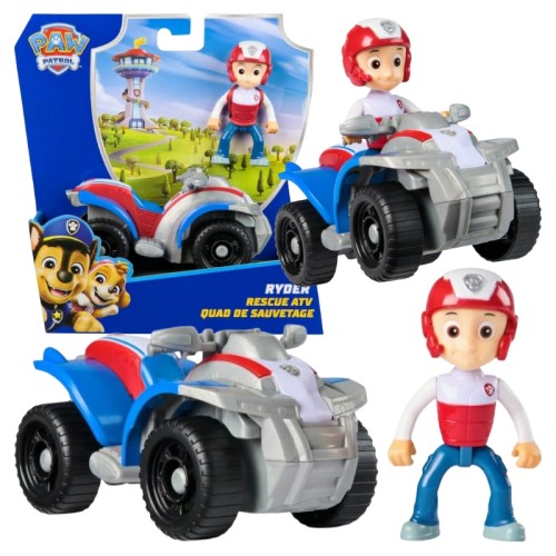 Spin Master Патруль Псів Основний Транспортний Засіб + Фігурка Райдера 3+