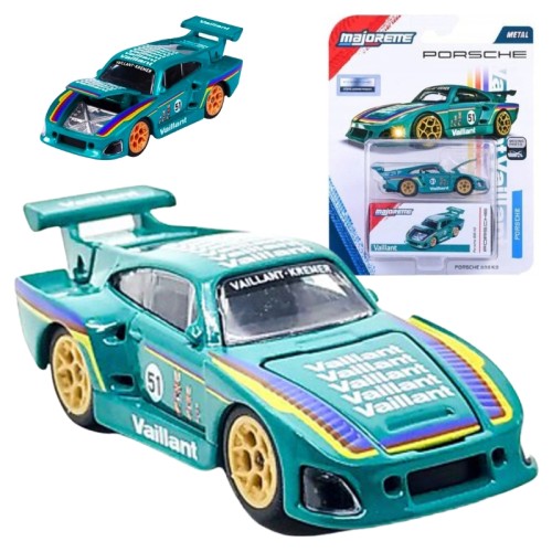 Majorette Транспортний засіб Автомобіль Порше Делюкс 935k3 1:64