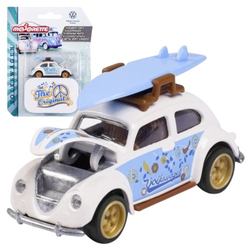 Majorette Автомобіль Машинка VW Deluxe Volkswagen Golf Beetle 1:64