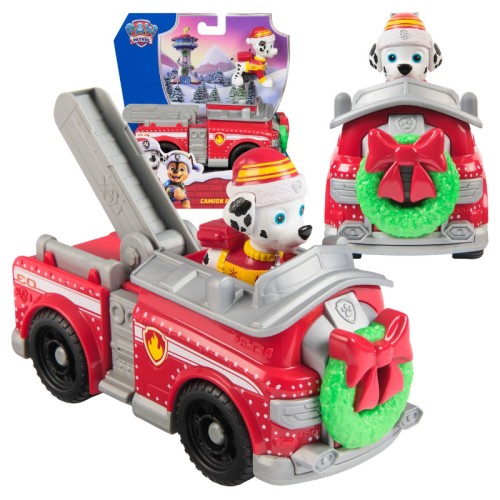 Песики патруль транспортний засіб з фігуркою святковий набір на свята пожежна машина Маршала