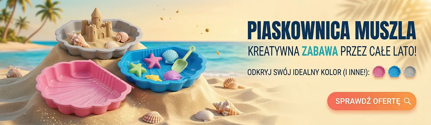 Piaskownice muszle ASPEKTO